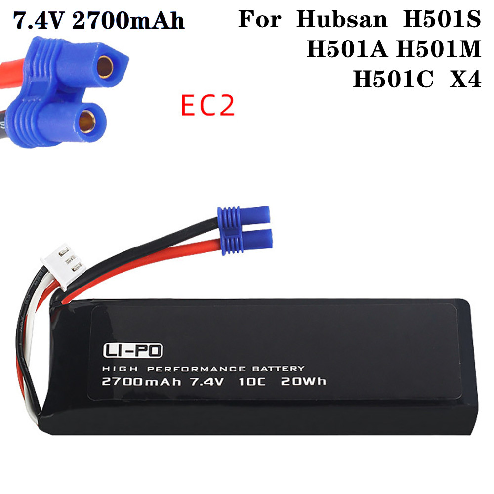 Rc Helicopter Coaxial - 7.4V 2700mAh 10C Original Battery for