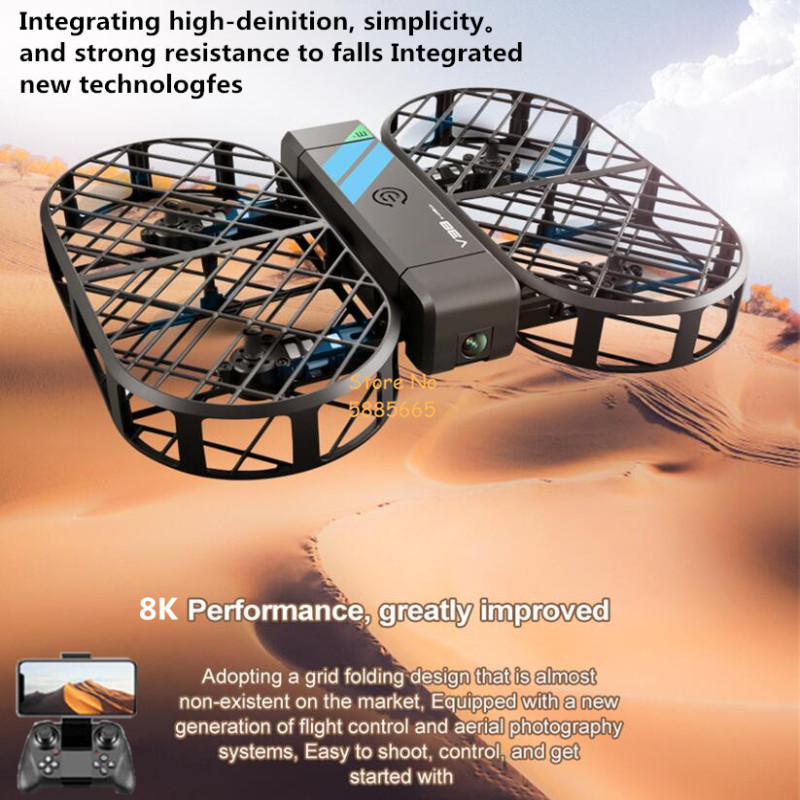 8K HD Camera 360° Protection O - Rc Helicopter Electric 评论和价格