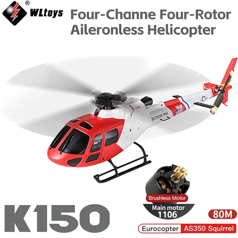 WLtoys 4CH K150-AS350 RC Helic - Rc Helicopter Gas 评论和价格