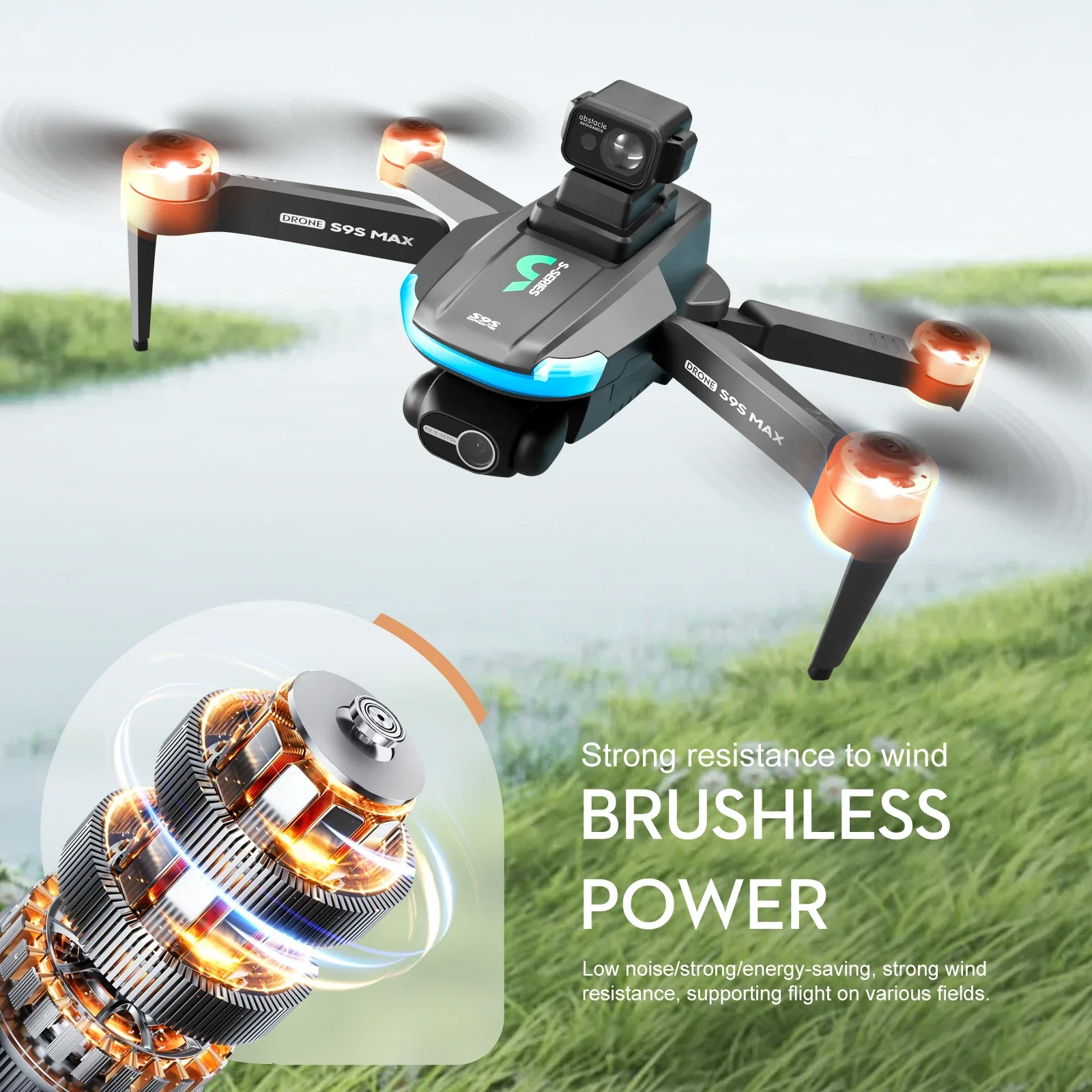 NEW S9S MAX MINI Drone 4K 2-Ax - Rc Helicopter Mini 评论和价格