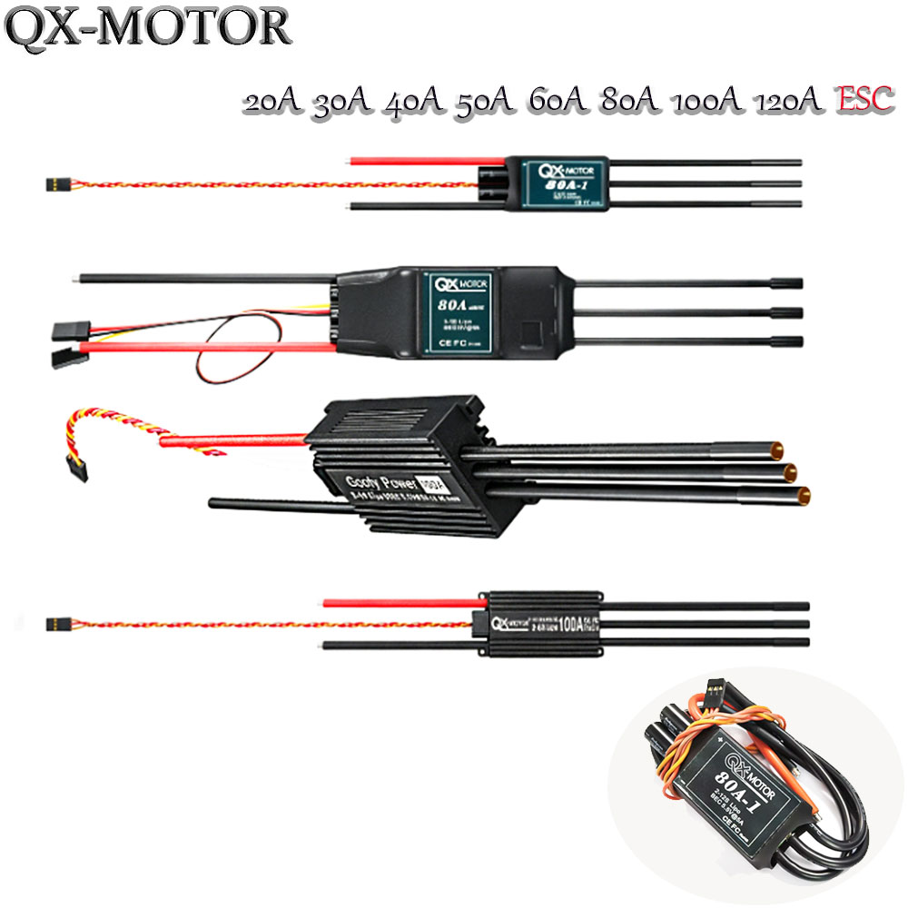 20A-120A Brushless ESC Speed C - Rc Helicopter Motor 评论和价格