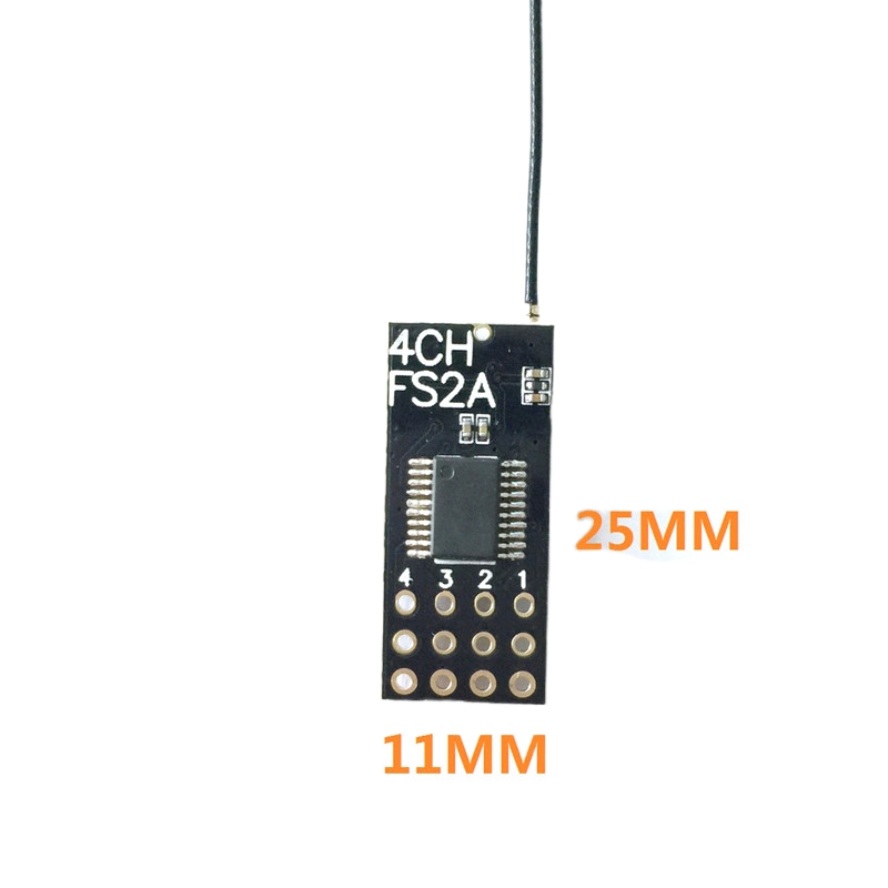 Flysky FS2A Mini Receiver 4CH  - Rc Helicopter Battery 评论和价格