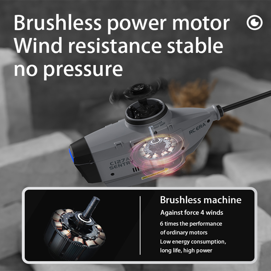 RC ERA C127 AI Sentry Mini Bru - Rc Helicopter Single Rotor 评论和价格