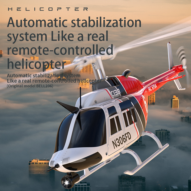 RC ERA C138 1:33 Bell 206 RC H - Rc Helicopter Gyro 评论和价格