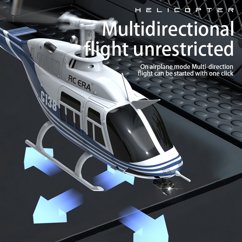 RC ERA C138 1:33 Bell 206 RC H - Rc Helicopter Gyro 评论和价格