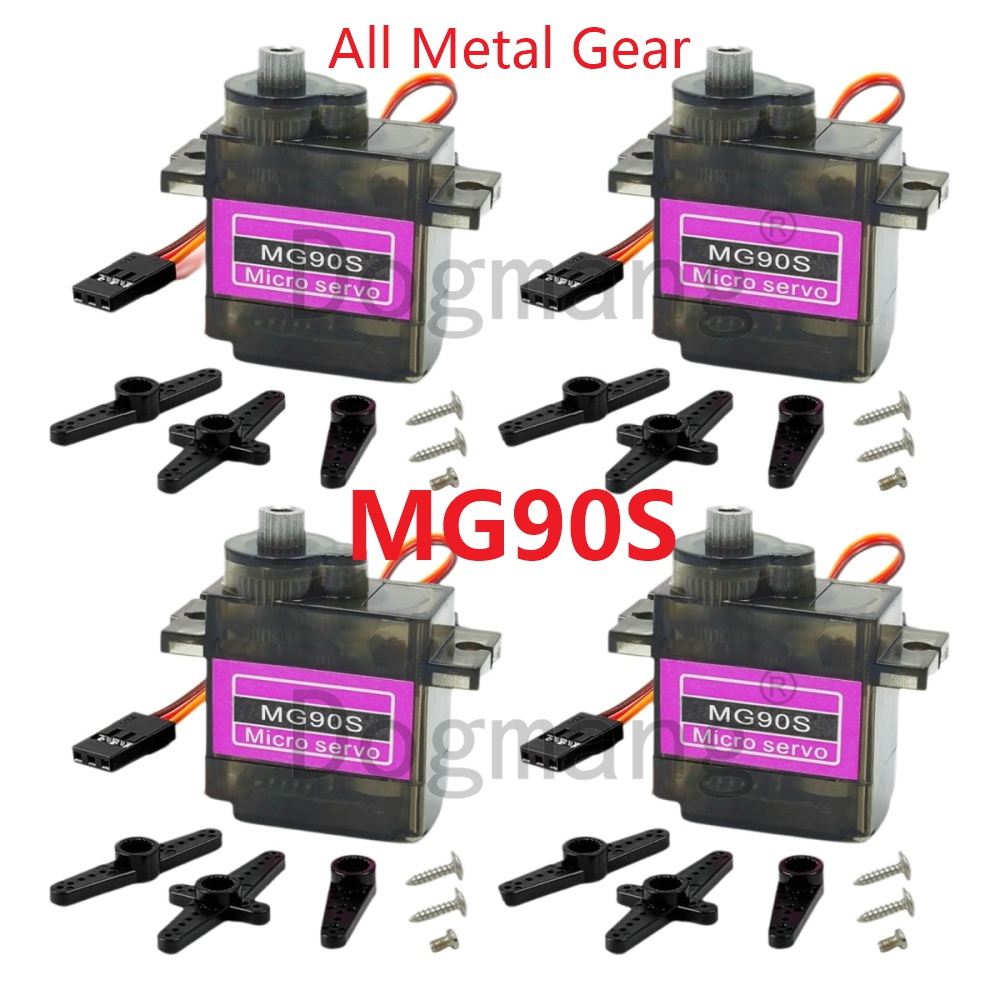 MG90S Servo 1/2/4/10/20/50 Pcs - Rc Helicopter Mini 评论和价格