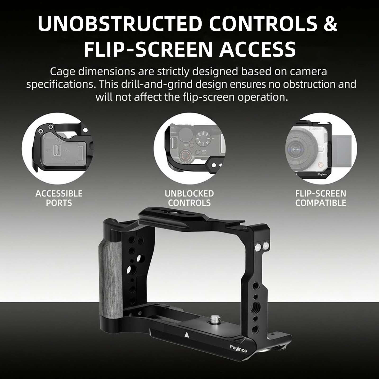 Aluminum Alloy Camera Cage for - Canon Camera Eos R50 评论和价格